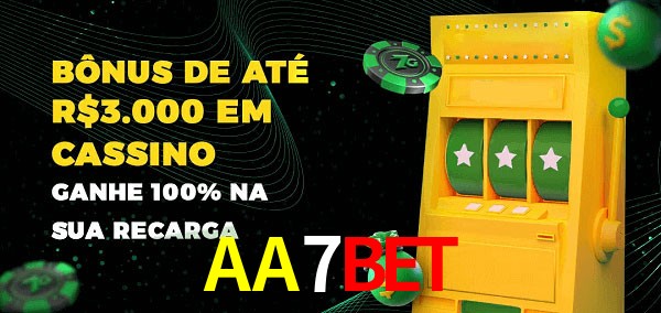 AA7BET melhor bônus de depósito